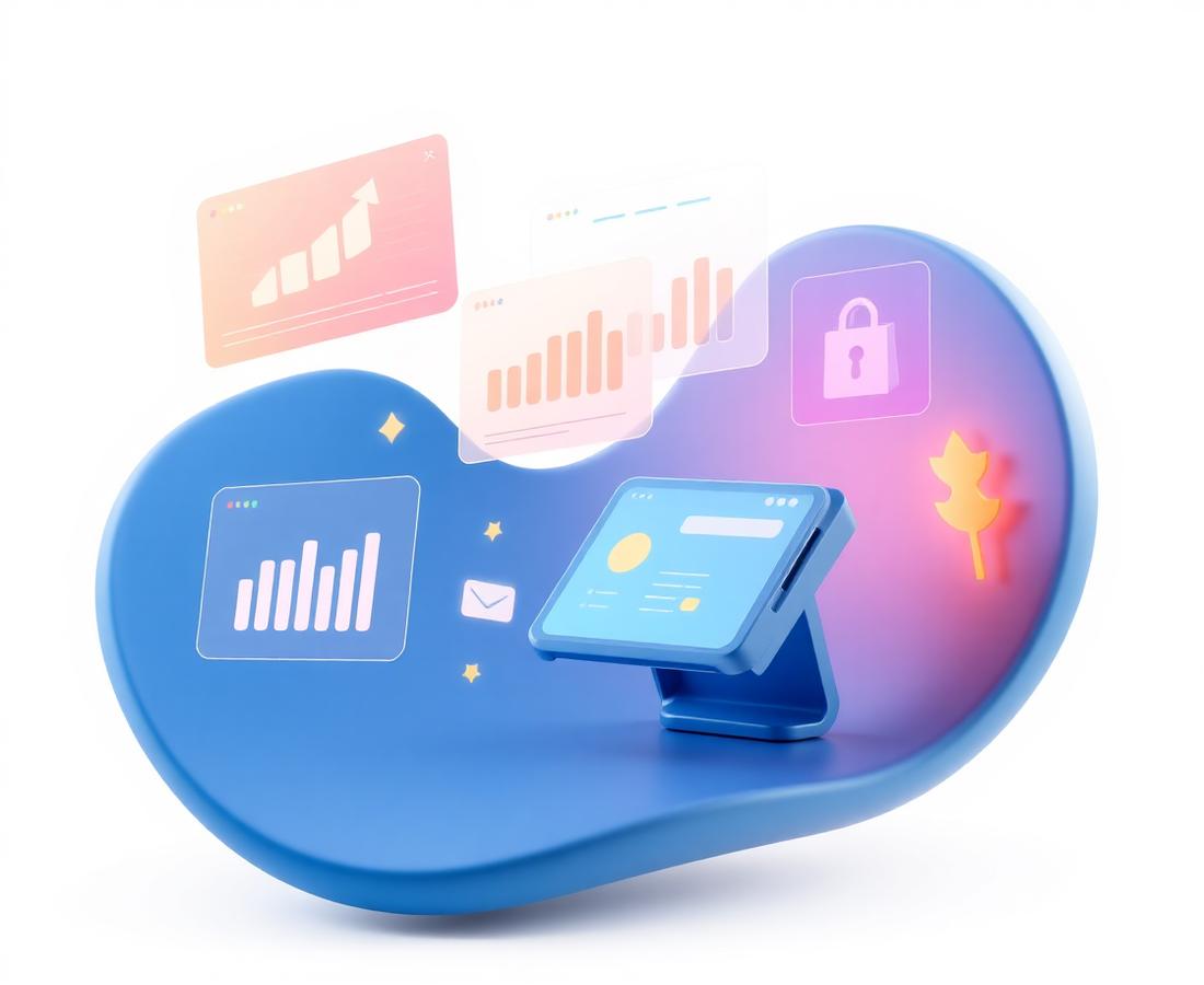 Ghallux retail technology dashboard